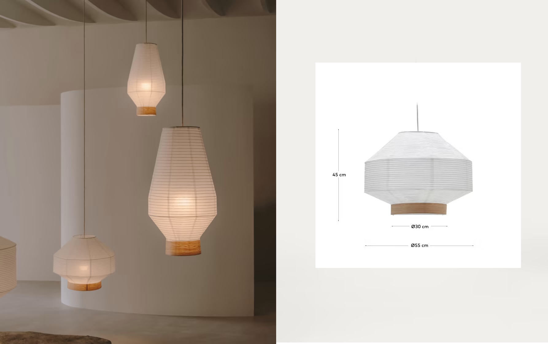 LAMPSHADE FOR CEILING LAMP HILA