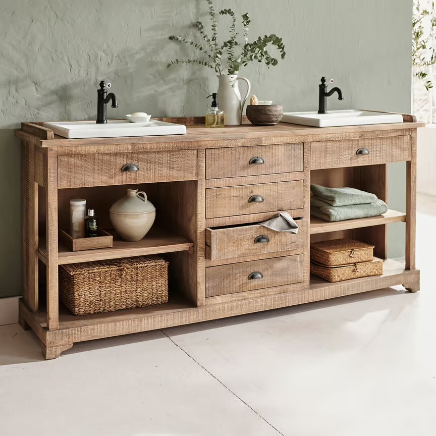 FARUM DOUBLE BATHROOM CABINET
