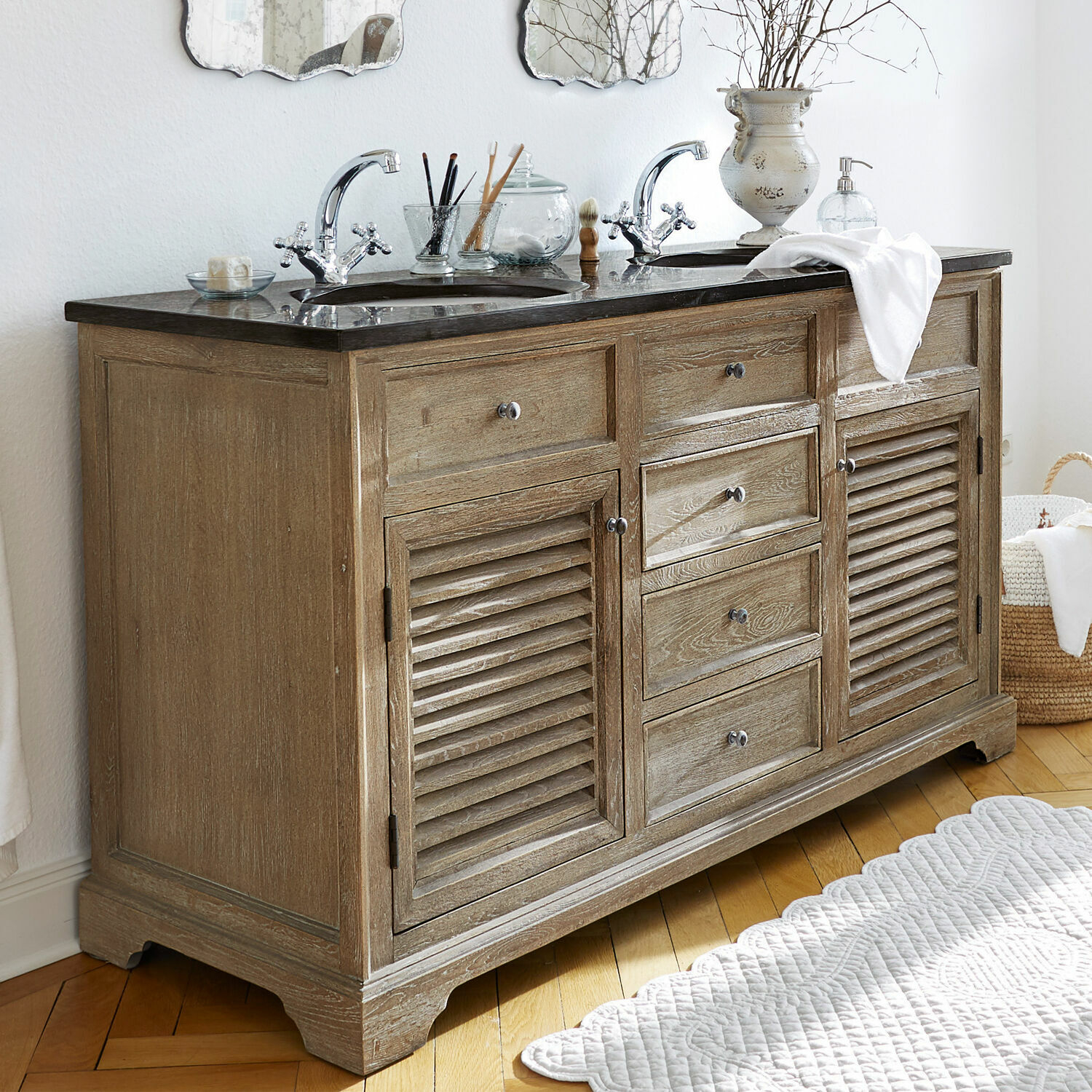 Malmaison DOUBLE BATHROOM CABINET